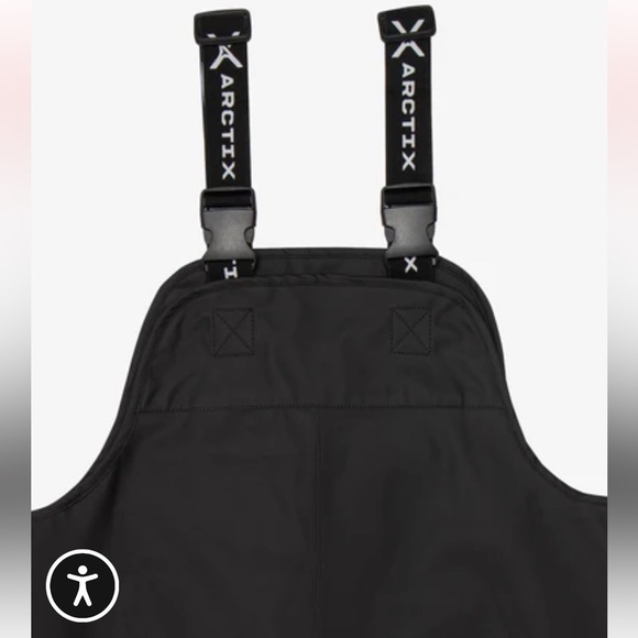 New-Arctix-XXL-black-rain bibs,heavy duty, rubberized,waterproof fabric,overalls - Picture 5 of 14